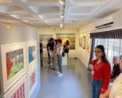 افتتاح معرض الساحة للفن التشكيلي في بيت لحم